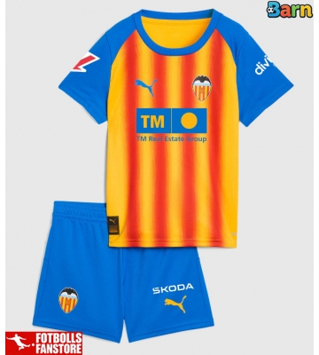 Valencia Tredje Tröja Barn 2025-26 Kortärmad (+ Korta byxor)